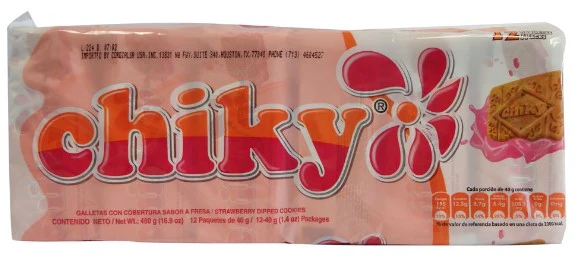 Mexican Snacks including Cookies, and Chips